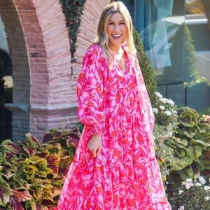 Pretty in Pink Maxi Dress - AVAILABLE IN XS, S, M, L